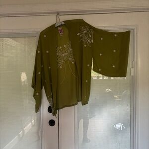 Kimono light green